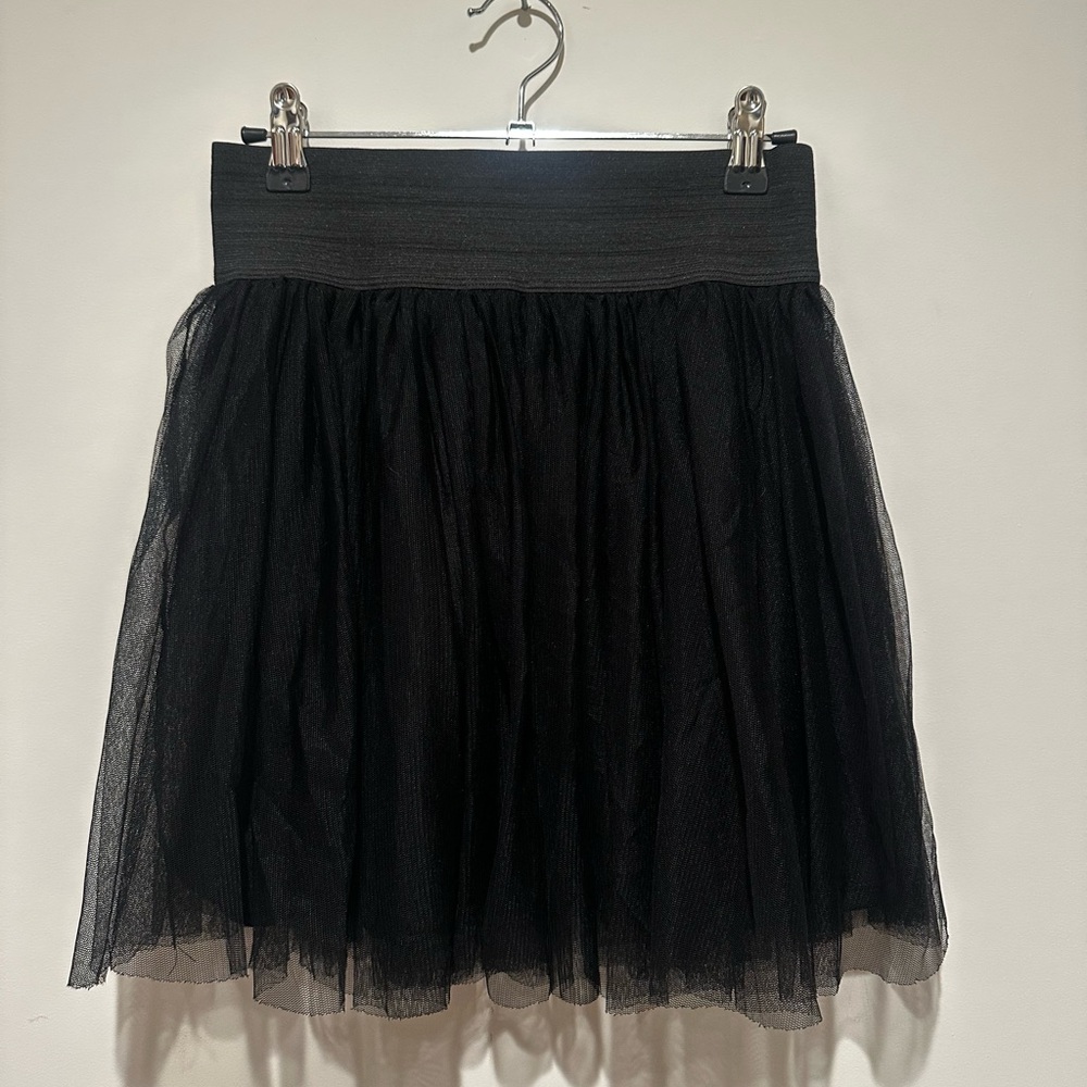 Show Me Your MuMu Chic Black Tulle Skirt